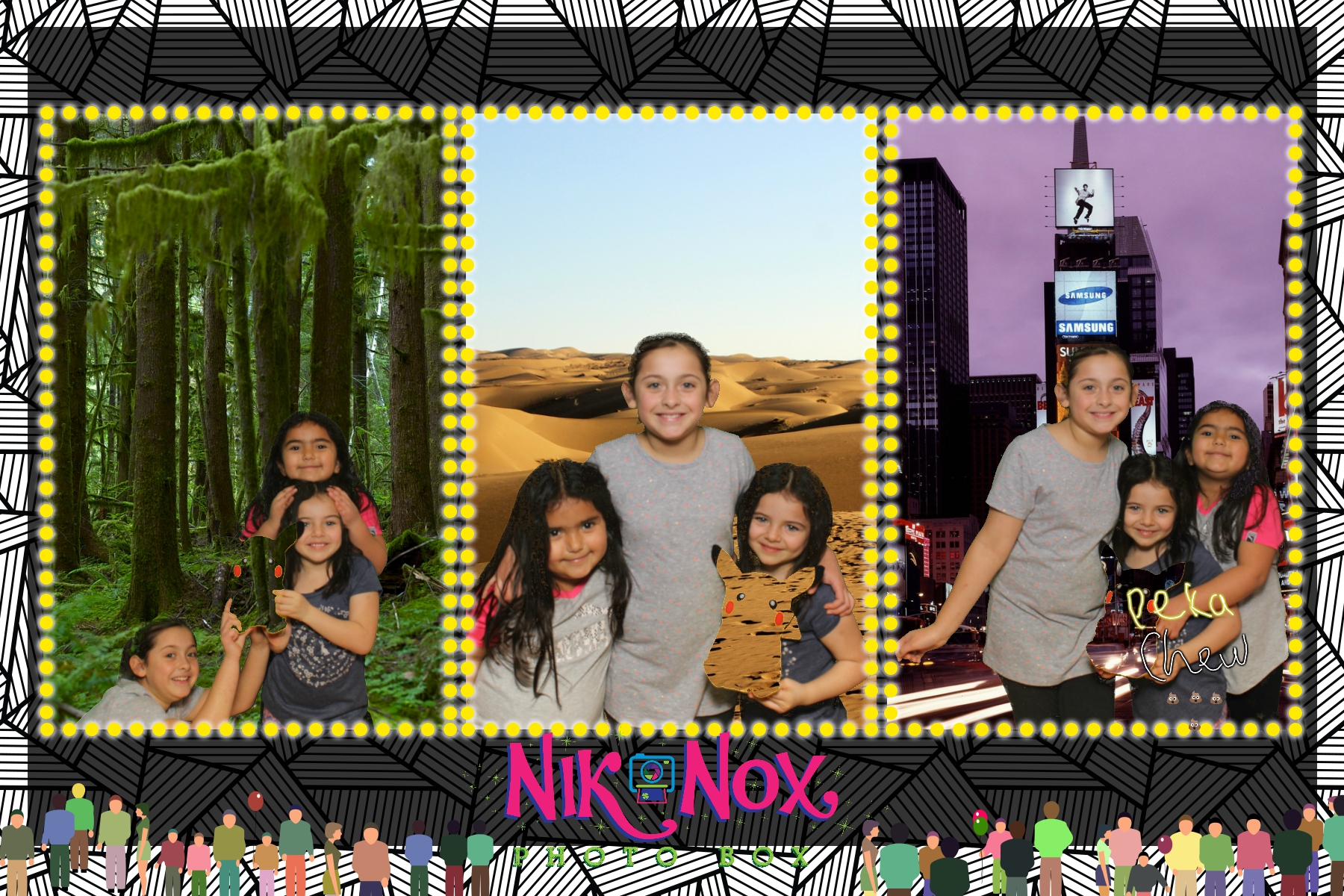 Green Screen Silly | View more photos from the event at gallery.niknoxphotobox.com/u/NiKnox-Photo-Box/Green-Screen-Silly